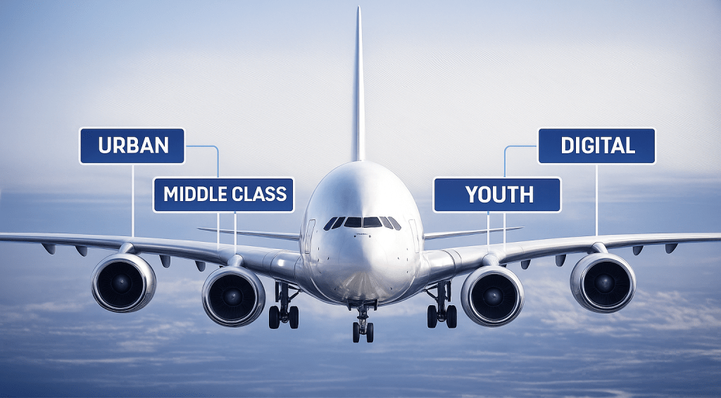 Dua Sayap, Empat Mesin, Satu Bahan Bakar: Momentum Baru Indonesia Terbang&nbsp;Tinggi