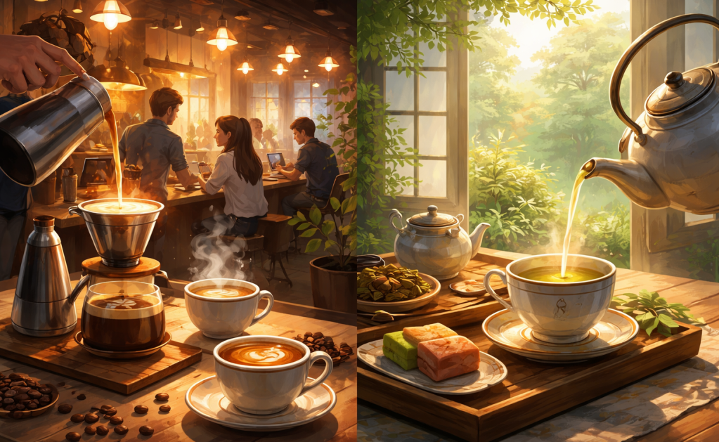 Kopi vs Teh: Bukan Cuma Soal&nbsp;Rasa